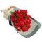 12 red rose bouquet to japan
