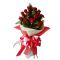 send 12 red roses bouquet to japan
