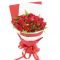 send 2 dozen red roses bouquet to japan