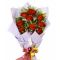 one dozen red roses bouquet to japan